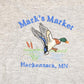 Vintage 1990s Mark's Market Hackensack MN Embroidered Crewneck Sweatshirt Men's L from propervintagecanada