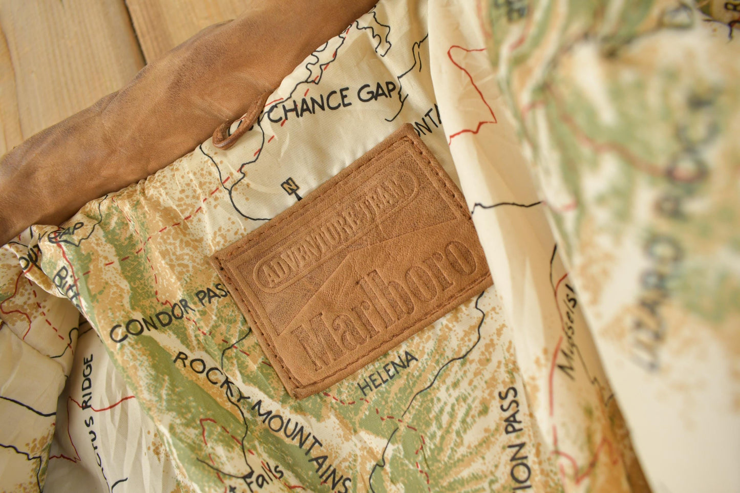 Vintage 1990s Marlboro Adventure Team Brown SuedeJacket Men's XL from propervintagecanada