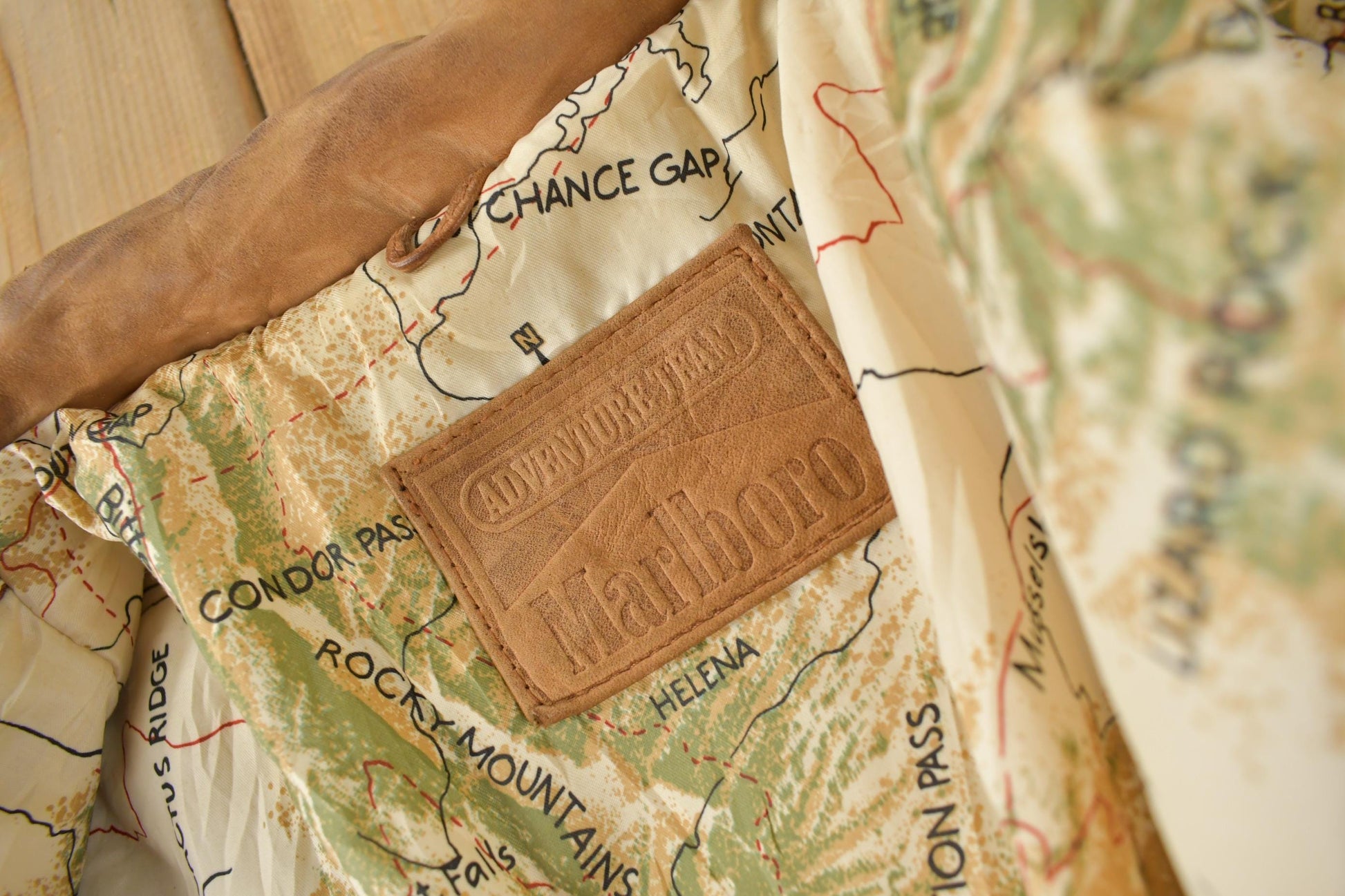 Vintage 1990s Marlboro Adventure Team Brown SuedeJacket Men's XL from propervintagecanada