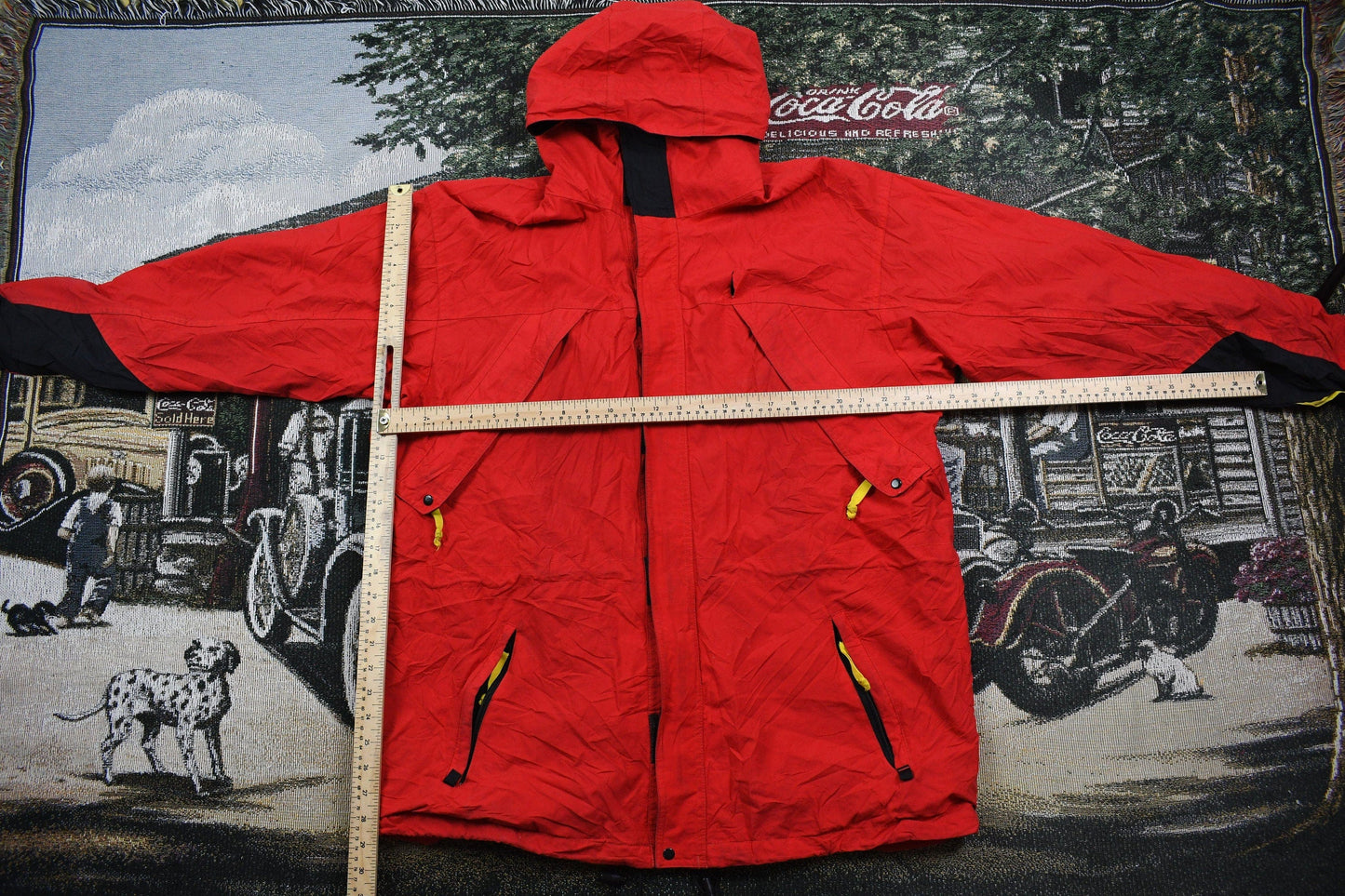 Vintage 1990s Marlboro Adventure Team Shell Windbreaker Men's Large from propervintagecanada
