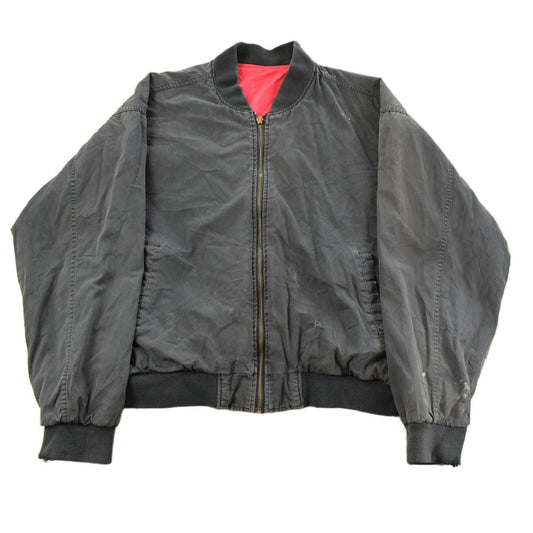 Vintage 1990s Marlboro Cigarettes Reversible Windbreaker Jacket Men's Large from propervintagecanada