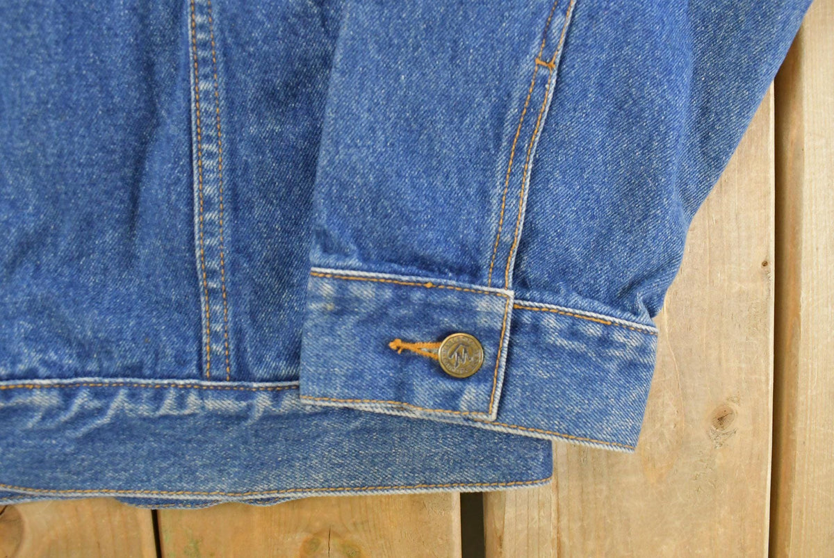 Vintage 1990s Marlboro Country Store Denim Jean Jacket Men's XL from propervintagecanada