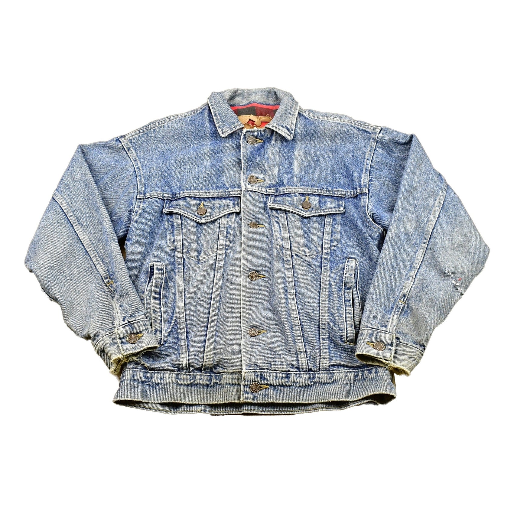 Vintage 1990s Marlboro Country Store Jean Jacket Men's Small from propervintagecanada