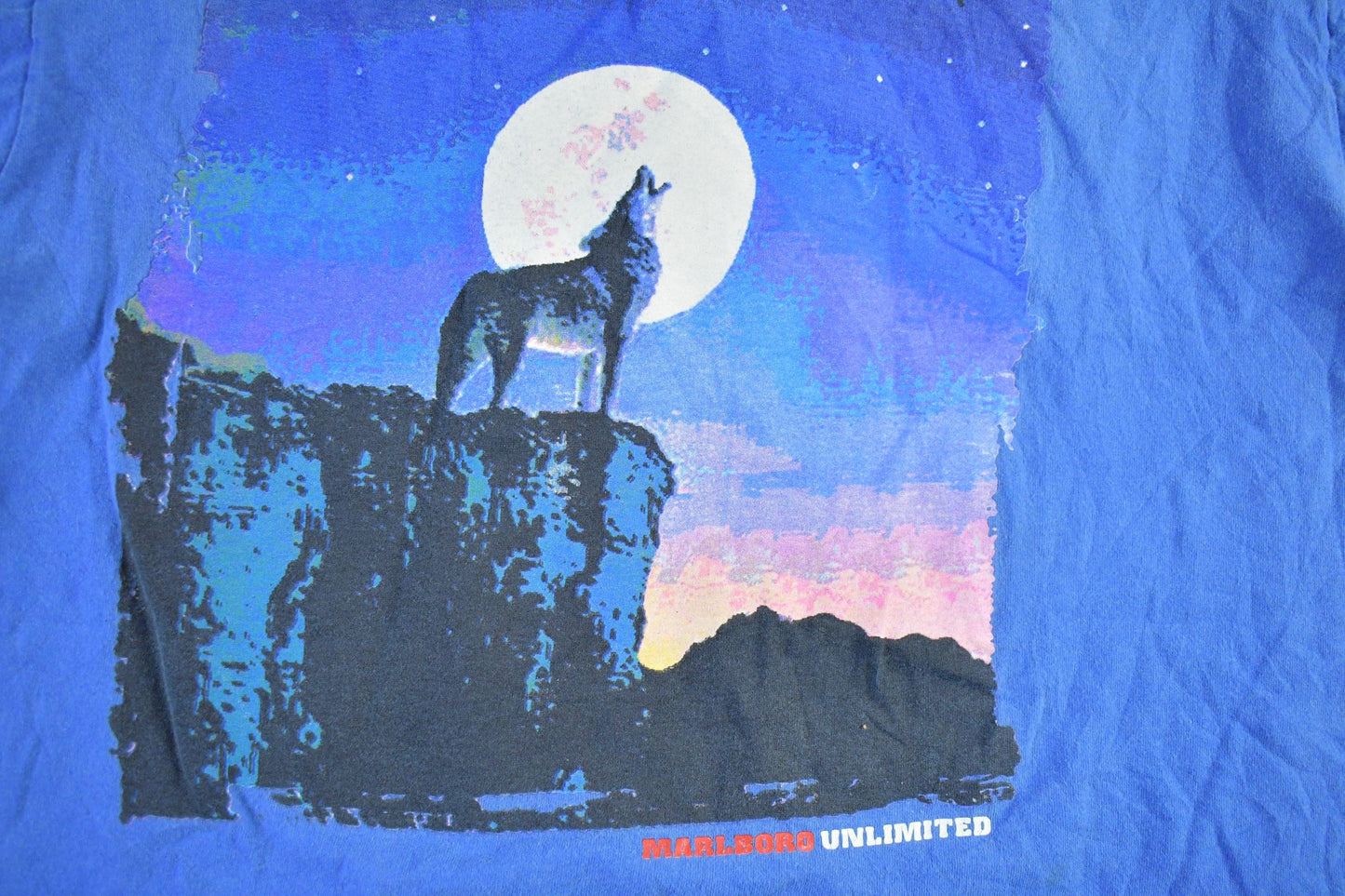 Vintage 1990s Marlboro Embroidered Pocket T Shirt Men's XL from propervintagecanada