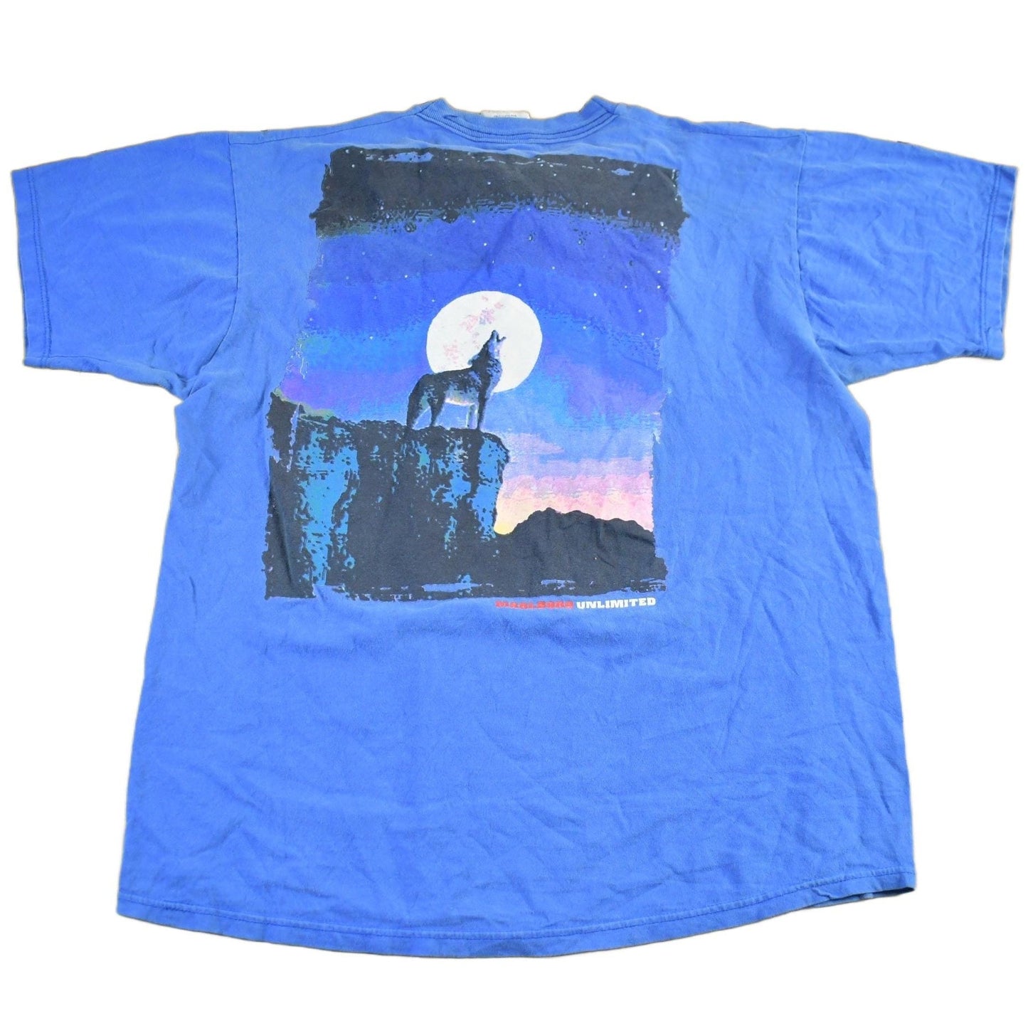 Vintage 1990s Marlboro Embroidered Pocket T Shirt Men's XL from propervintagecanada