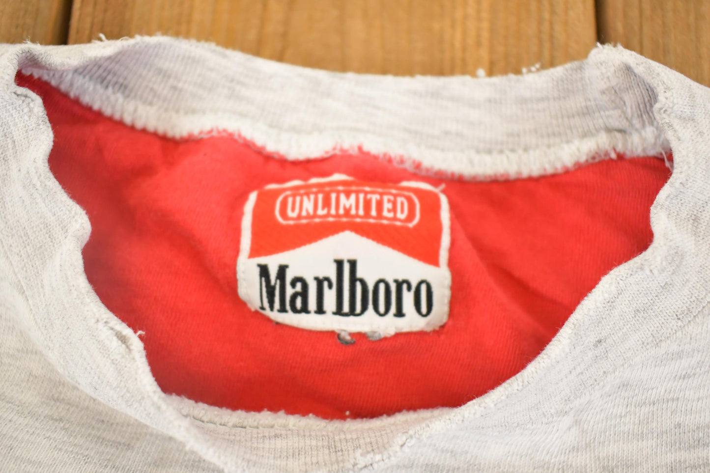 Vintage 1990s Marlboro Souvenir Heavyweight Crewneck Sweatshirt Men's XL from propervintagecanada
