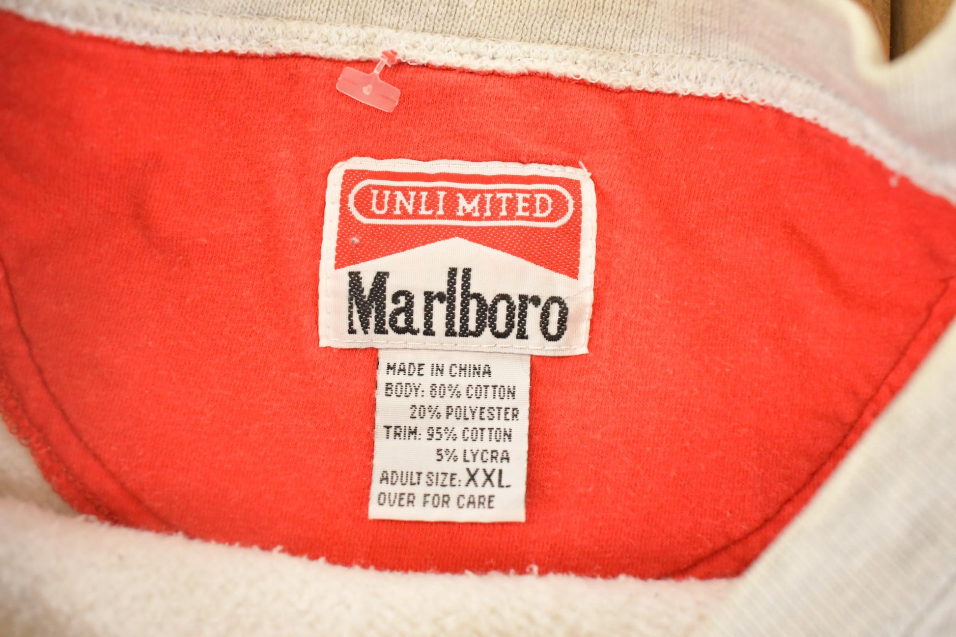 Vintage 1990s Marlboro Souvenir Heavyweight Crewneck Sweatshirt Men's XL from propervintagecanada