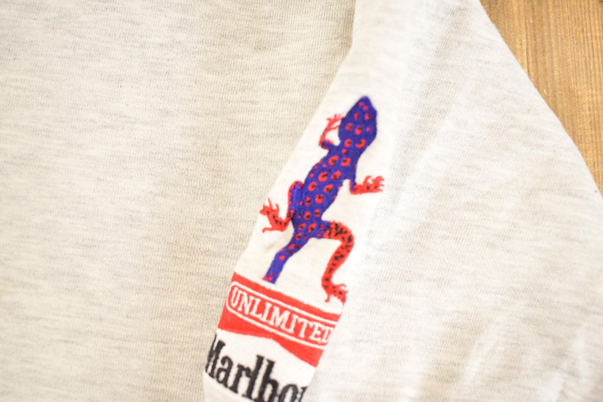 Vintage 1990s Marlboro Souvenir Heavyweight Crewneck Sweatshirt Men's XL from propervintagecanada