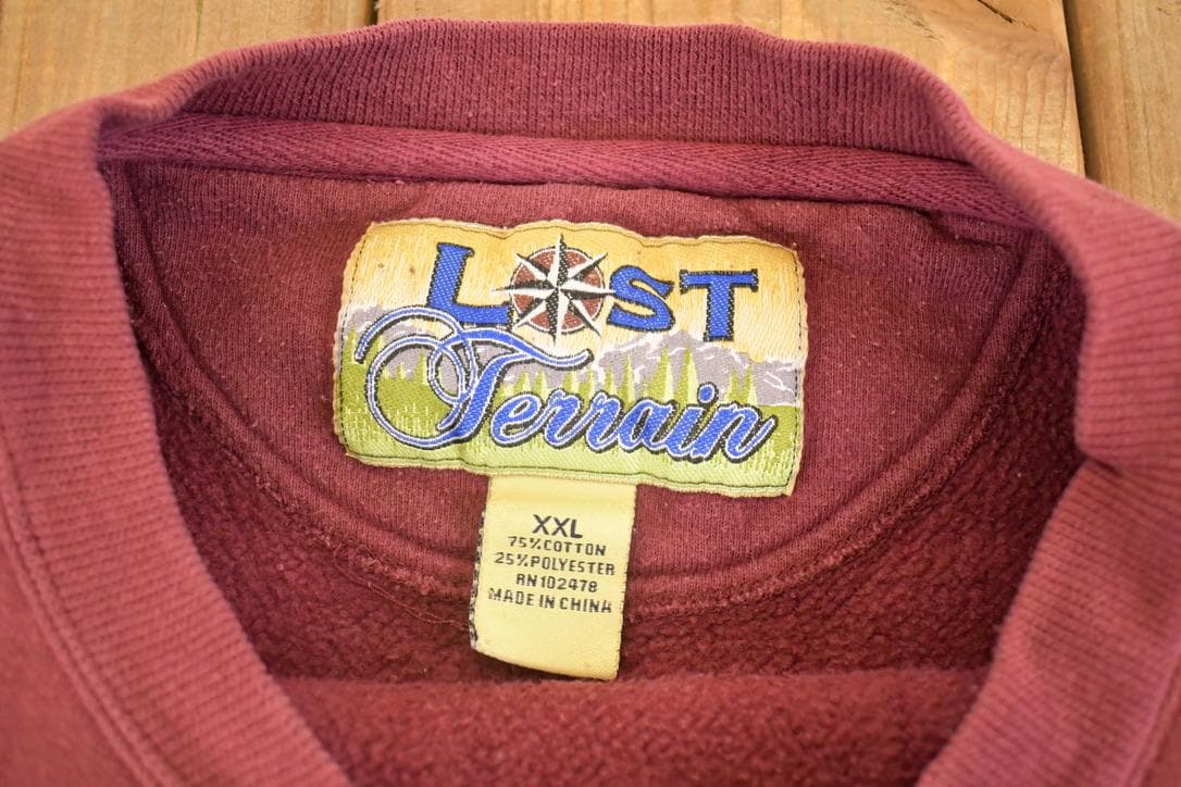 Vintage 1990s Marsh And Wetlands Legends Mallard Duck Souvenir Crewneck Sweatshirt Mens XL from propervintagecanada