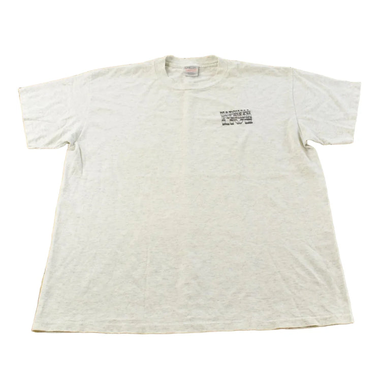 Vintage 1990s Marshall Coleman Live Band Oneita T Shirt Men's XL from propervintagecanada