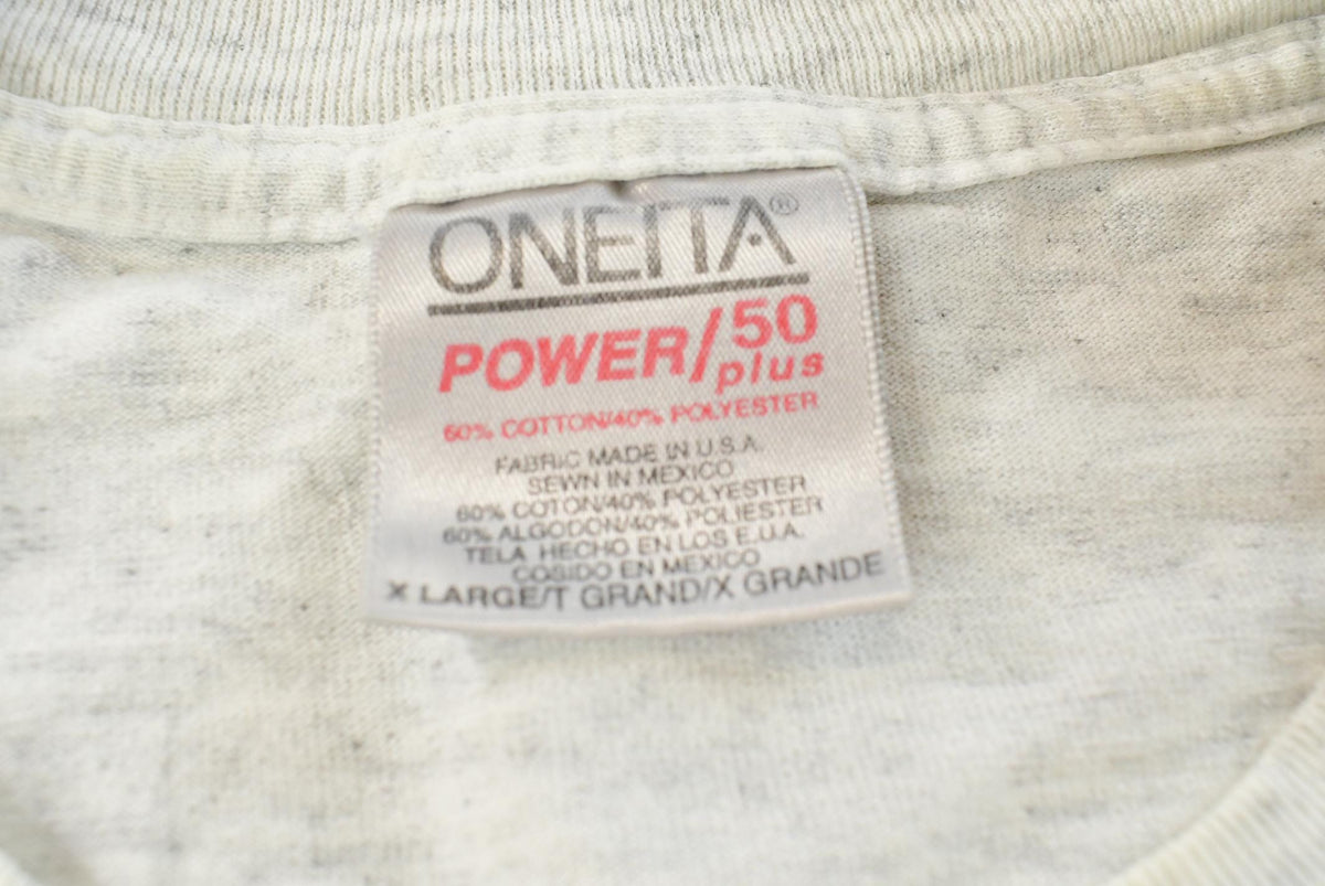 Vintage 1990s Marshall Coleman Live Band Oneita T Shirt Men's XL from propervintagecanada