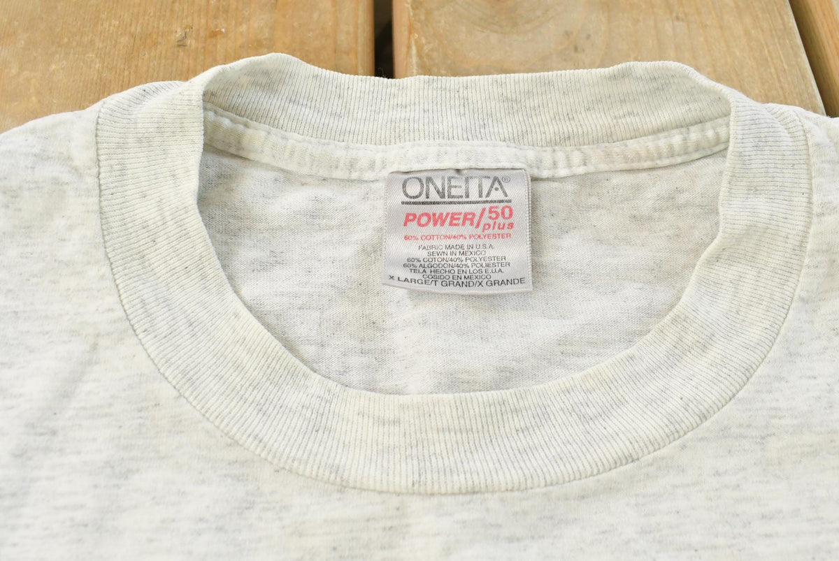 Vintage 1990s Marshall Coleman Live Band Oneita T Shirt Men's XL from propervintagecanada