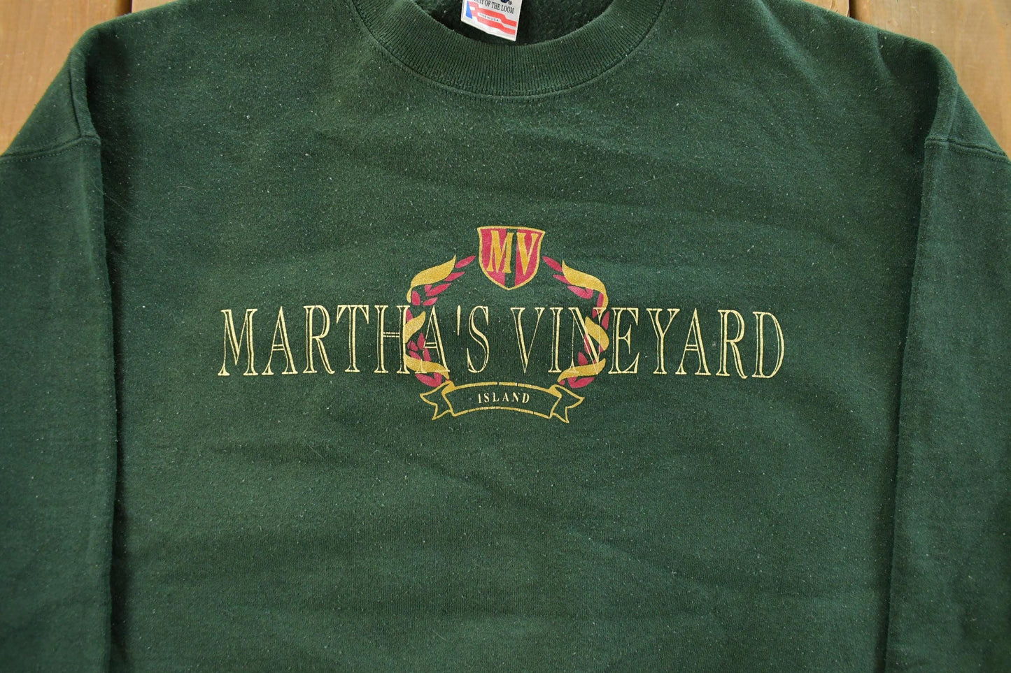 Vintage 1990s Martha's Vineyard Crewneck Sweatshirt Men's XL from propervintagecanada