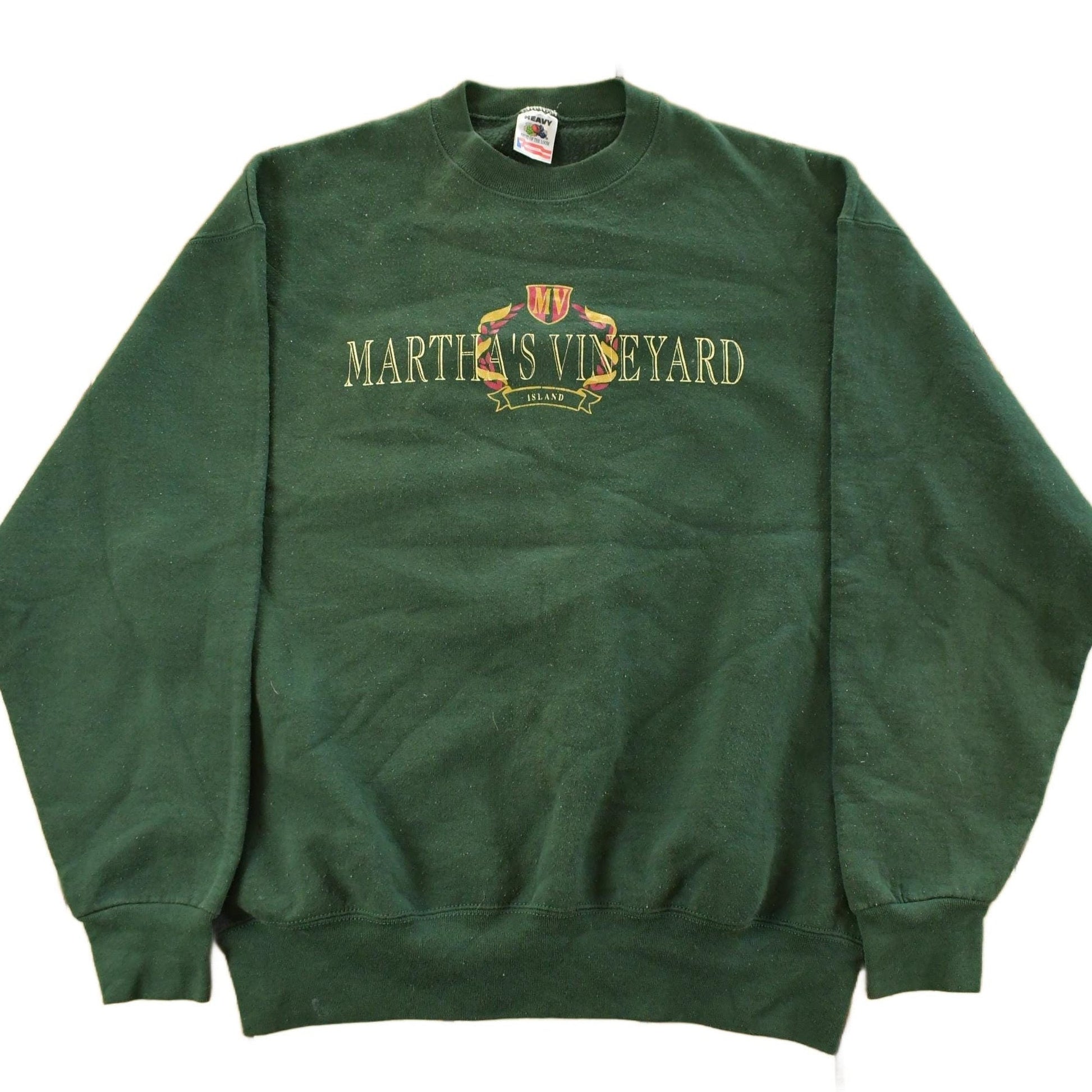Vintage 1990s Martha's Vineyard Crewneck Sweatshirt Men's XL from propervintagecanada