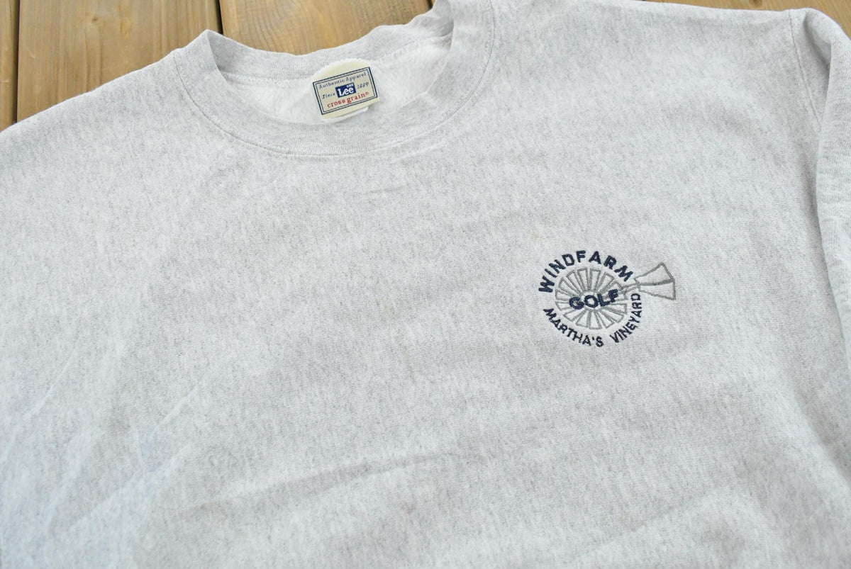 Vintage 1990s Martha's Vineyard Golf Crewneck Sweatshirt Men's L from propervintagecanada