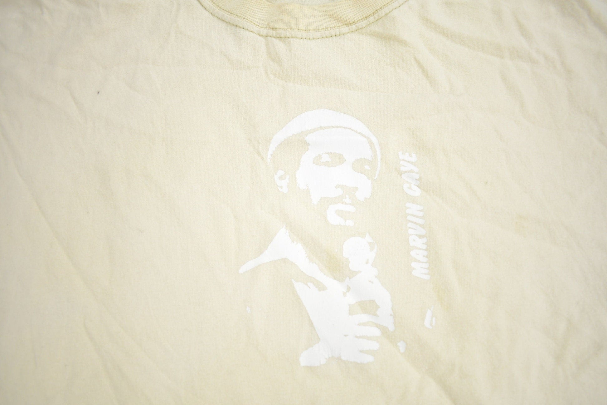 Vintage 1990s Marvin Gaye Graphic T Shirt Men's XL from propervintagecanada