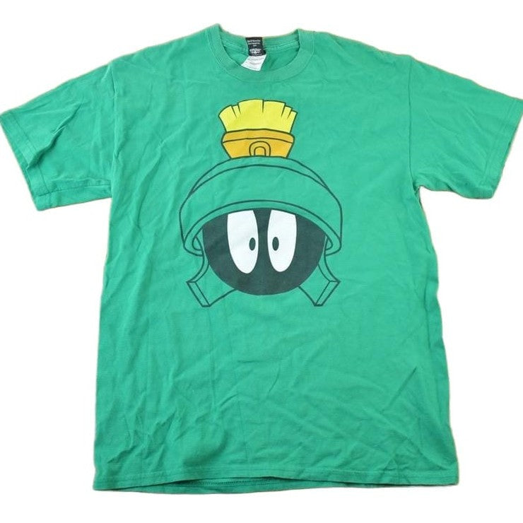 Vintage 1990s Marvin The Martian Cartoon Promo T-Shirt Men's Medium
