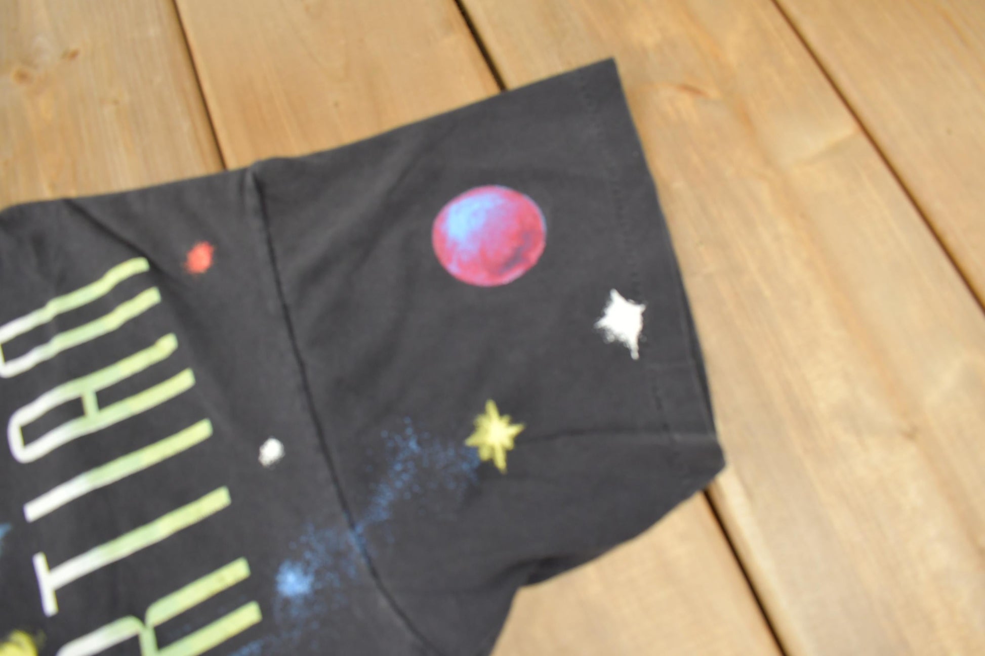 Vintage 1990s Marvin The Martian Looney Tunes All Over Print Cartoon T-Shirt Men's Large from propervintagecanada