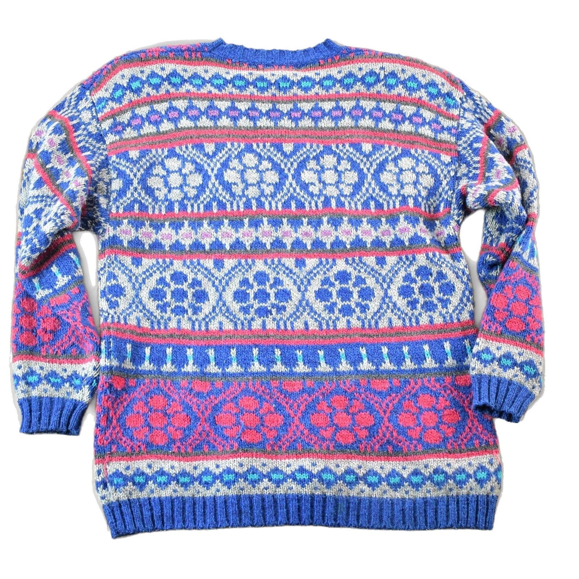 Vintage 1990s Mass Transit Wool Knit Sweater Mens L from propervintagecanada