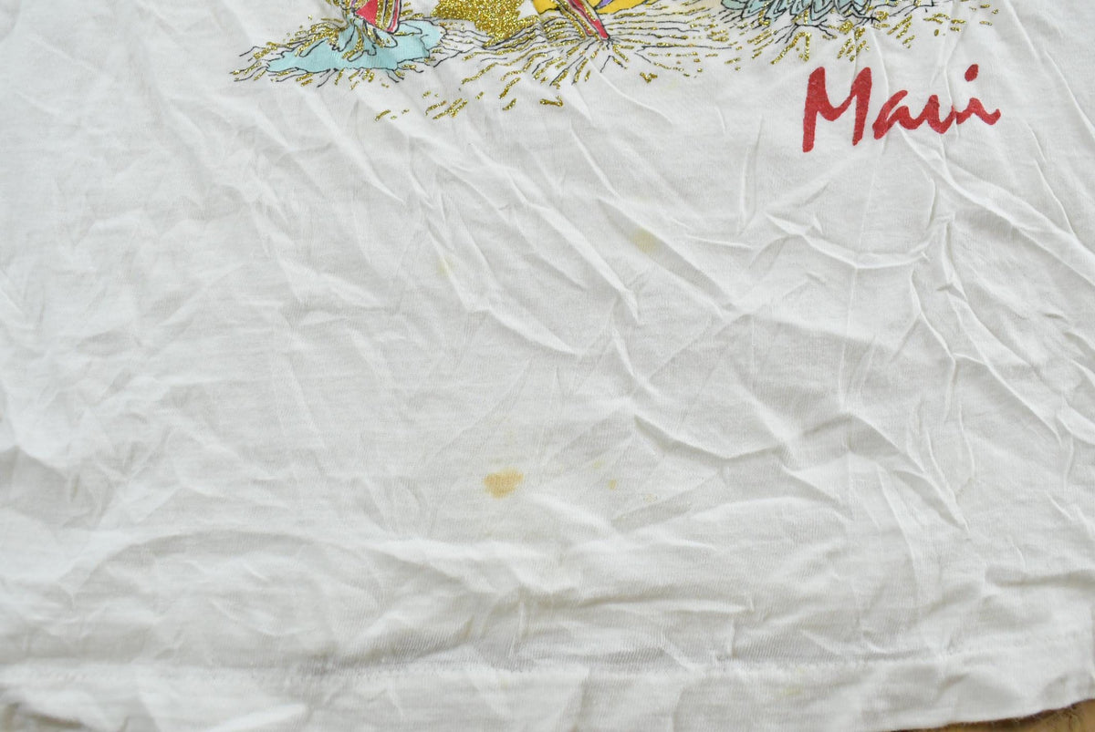 Vintage 1990s Maui Hawaii Diamond Dust Fish Graphic T-Shirt Men's L from propervintagecanada