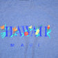 Vintage 1990s Maui Hawaii Souvenir Single Stitch Graphic Print T-Shirt Men's XL from propervintagecanada