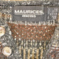Vintage 1990s Maurices Mens Quarter Button Striped Knit Sweater Men's L from propervintagecanada