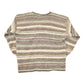 Vintage 1990s Maurices Mens Quarter Button Striped Knit Sweater Men's L / 90s Knitted Sweatshirt / Vintage Preppy Knits from propervintagecanada
