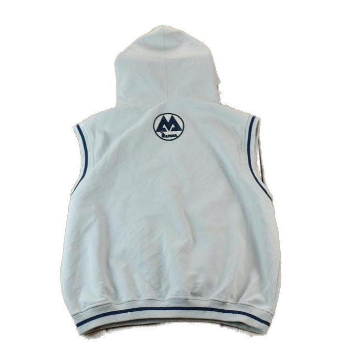 Vintage 1990s Maxenn Athletic 88 Graphic Hoodie Vest Men's Large from propervintagecanada