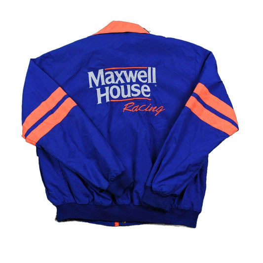 Vintage 1990s Maxwell House Racing Windbreaker Men's Large from propervintagecanada