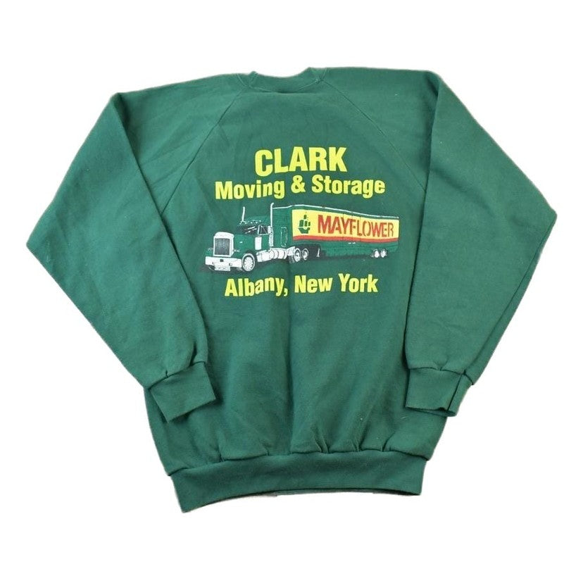 Vintage 1990s Mayflower Transit Crewneck Sweatshirt Made In USA Men's Large from propervintagecanada