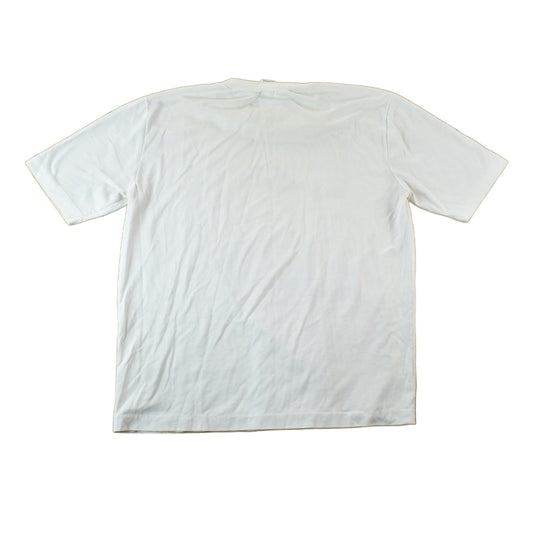 Vintage 1990s Mazatlan Mexico Flamingo Cartoon Souvenir Single Stitch Graphic Print T-Shirt Made In USA Men's Large from propervintagecanada