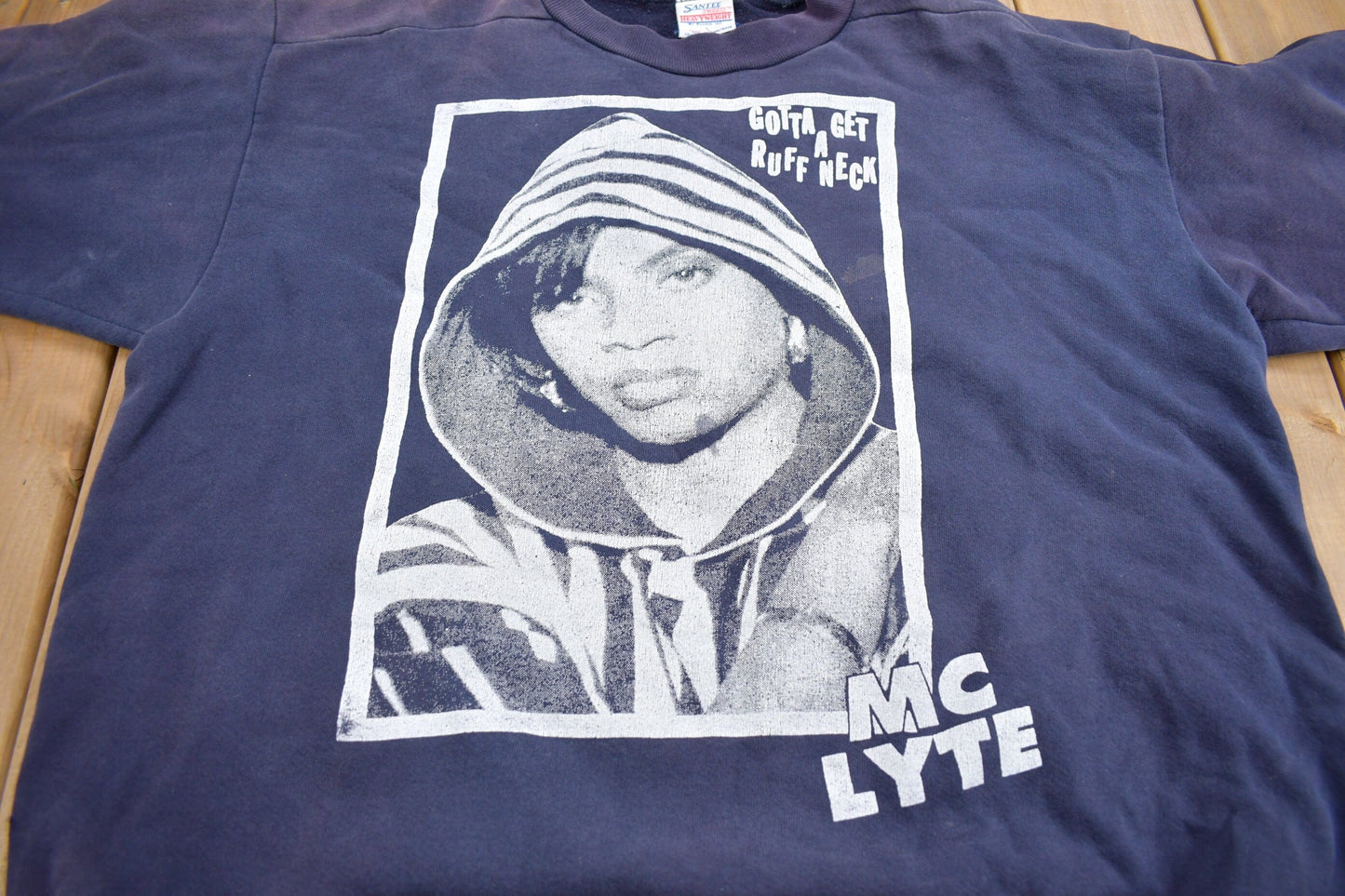 Vintage 1990s MC Lyte Ruff Neck Crewneck Sweatshirt from propervintagecanada