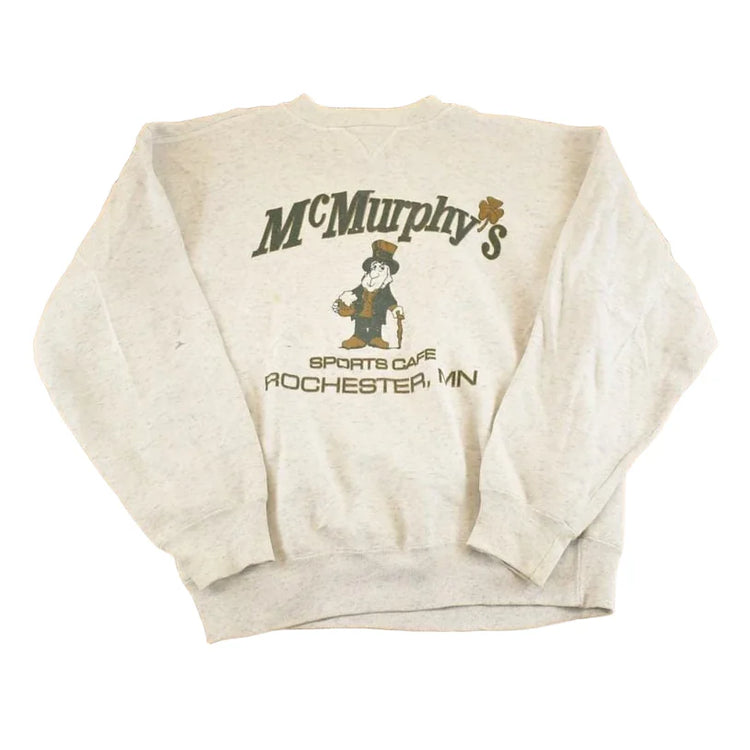 Vintage 1990s Mc Murphys Sports Cafe Souvenir Heavyweight Crewneck Sweatshirt Mens L from propervintagecanada