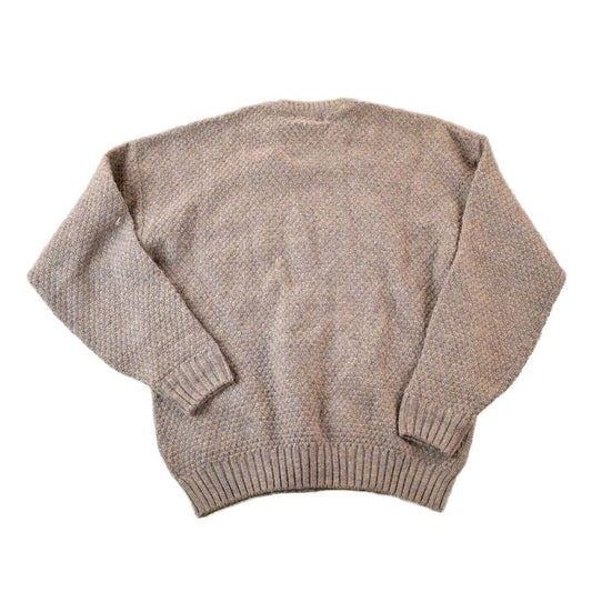 Vintage 1990s Mcadam Knit Wear Abstract Pattern Crewneck Sweater Made In Scotland Men's Large from propervintagecanada