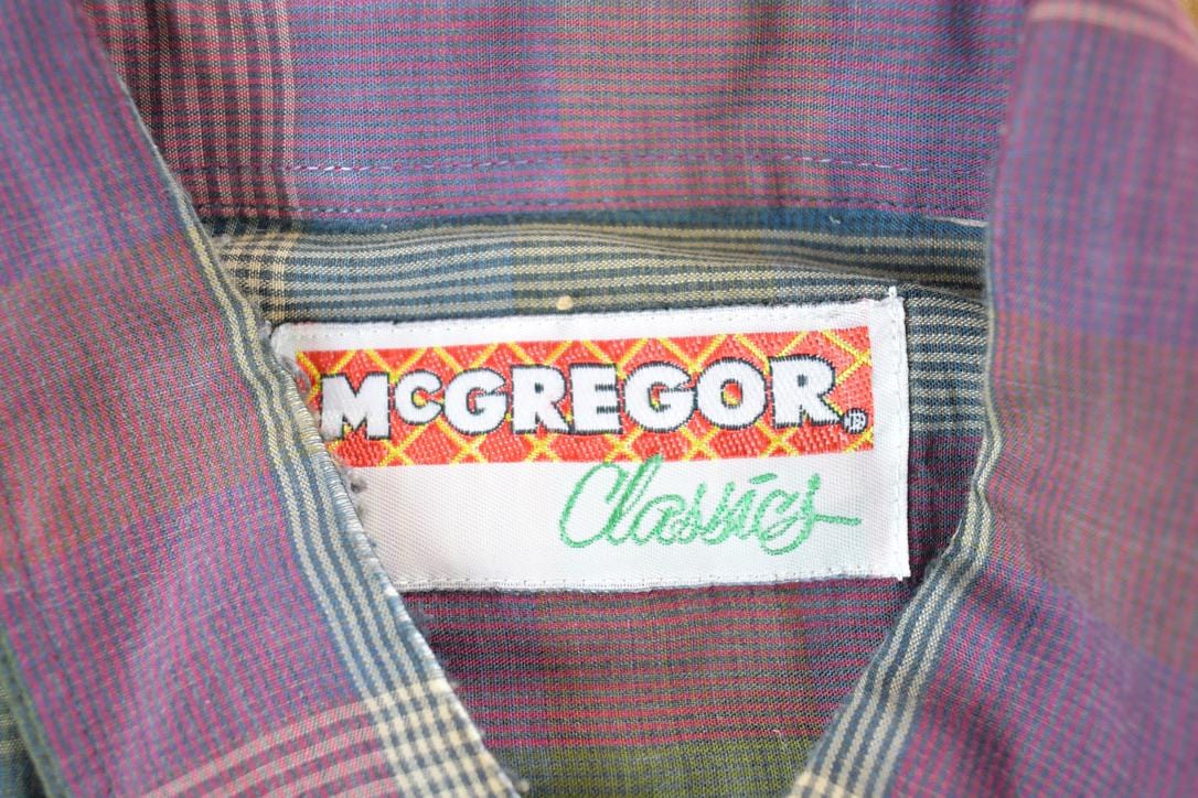 Vintage 1990s Mcgregor Button Up Western Style Shirt Men's Large from propervintagecanada