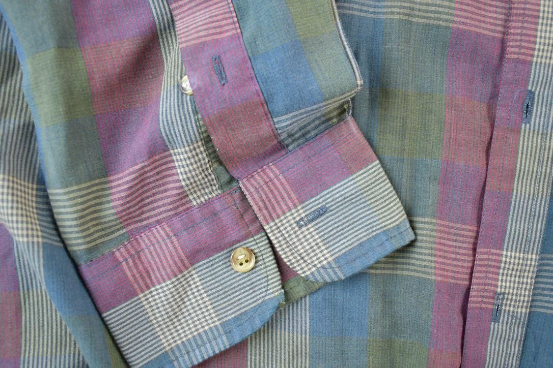 Vintage 1990s Mcgregor Button Up Western Style Shirt Men's Large from propervintagecanada