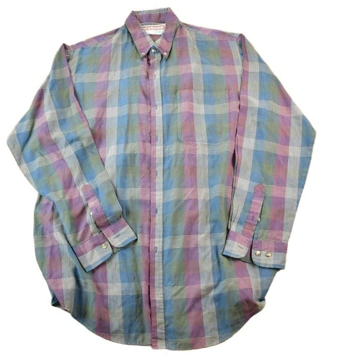 Vintage 1990s Mcgregor Button Up Western Style Shirt Men's Large from propervintagecanada