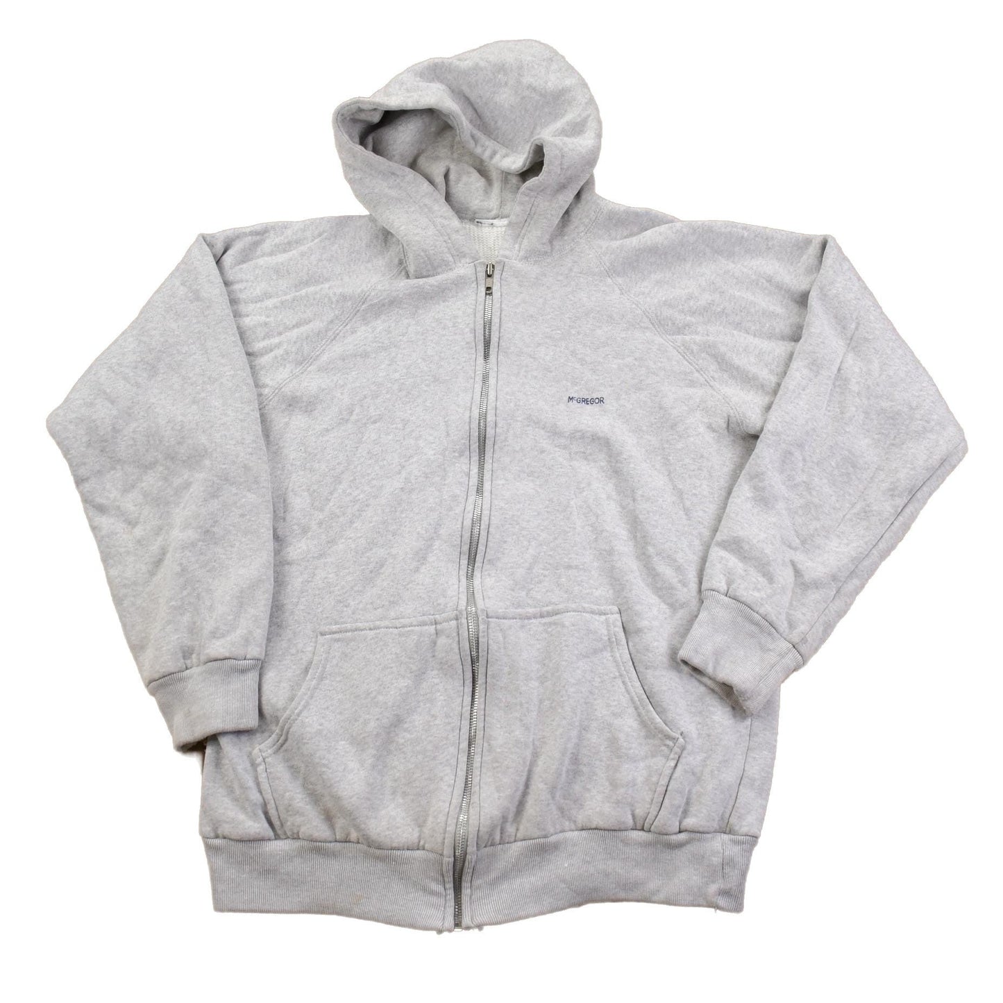 Vintage 1990s McGregor Waffle Lined Zip Up Hoodie Men's Medium from propervintagecanada