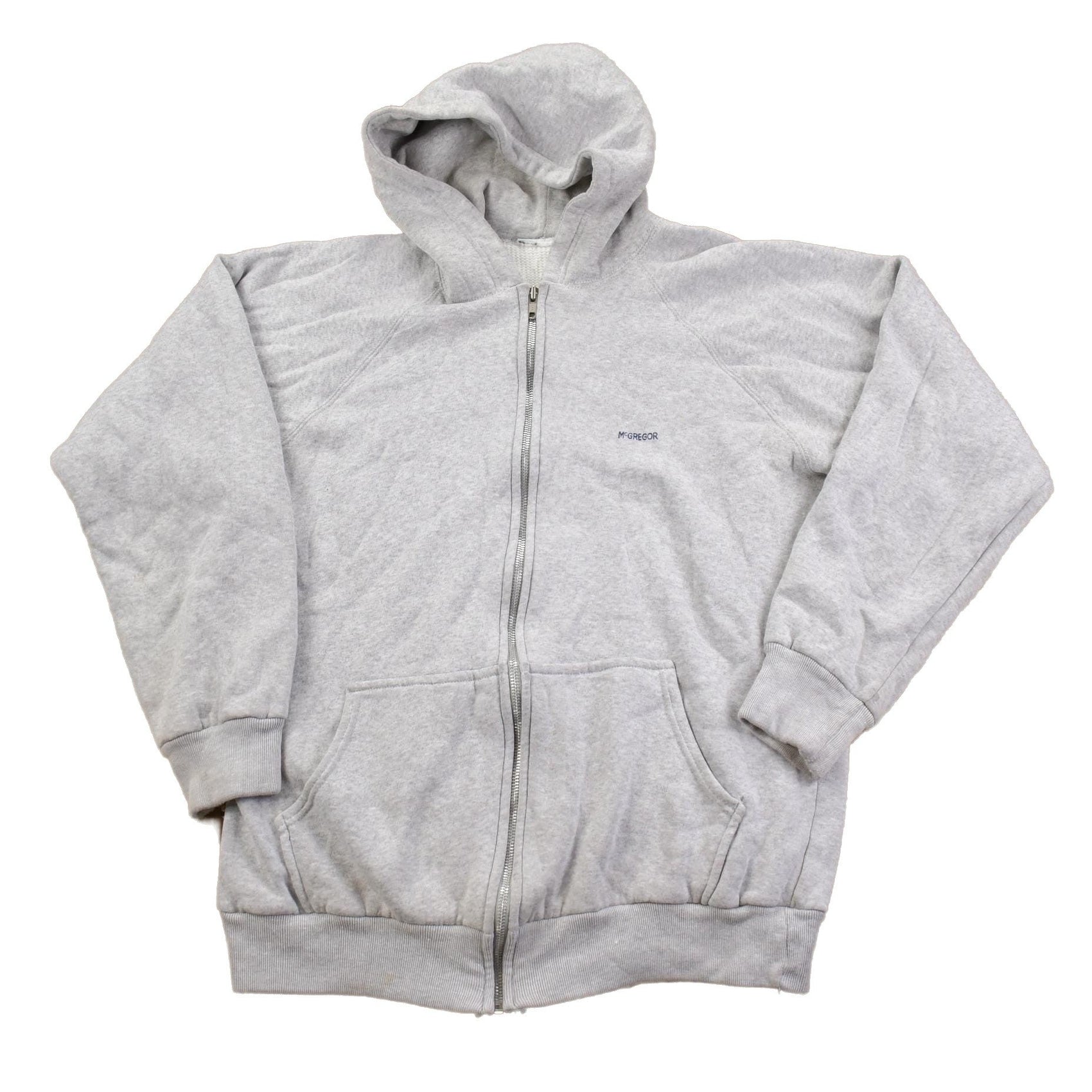 Vintage 1990s McGregor Waffle Lined Zip Up Hoodie Men's Medium from propervintagecanada