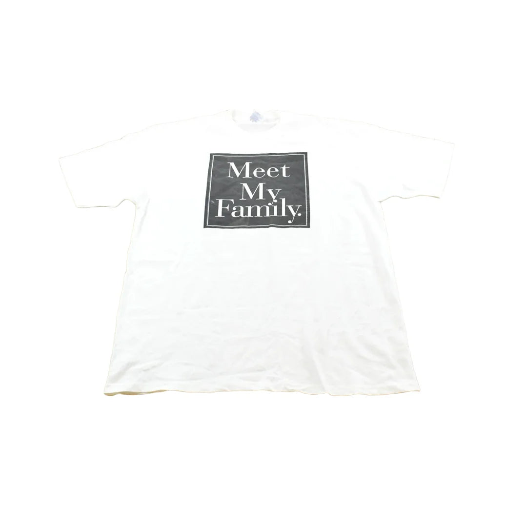 Vintage 1990s Meet My Family The Holy Family Religious T-Shirt Mens XL from propervintagecanada