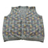Vintage 1990s Megalos Patterned Knit Button Up Sweater Vest Men&
