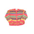 Vintage 1990s Melbourne Elements Abstract Button Up Knit Sweater Women&