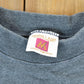 Vintage 1990s Members Mark Blank Dark Gray Crewneck Sweatshirt Men's XL from propervintagecanada