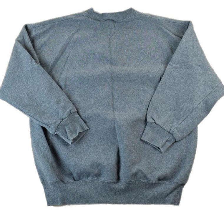 Vintage 1990s Members Mark Blank Dark Gray Crewneck Sweatshirt Men's XL from propervintagecanada