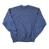 Vintage 1990s Members Mark Blank Navy Crewneck Sweatshirt Mens L from propervintagecanada