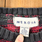 Vintage 1990s Merona Knit Plaid AOP Crewneck Sweater Mens L from propervintagecanada