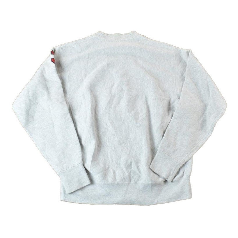 Vintage 1990s Metro Businessmen University Reverse Grain Crewneck Men's Large from propervintagecanada