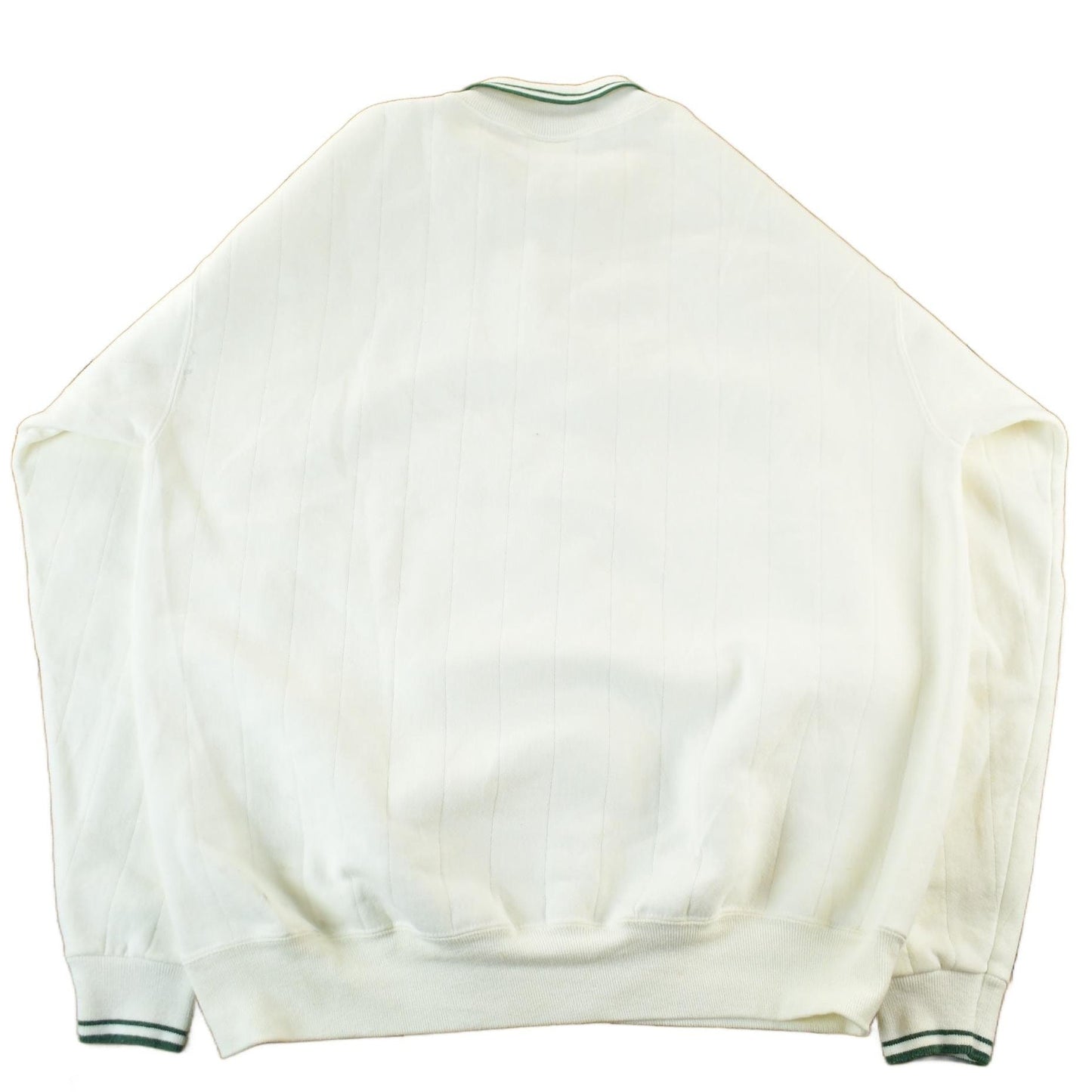 Vintage 1990s Metropolitan National Bank Collared Sweatshirt Men's XL from propervintagecanada