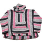 Vintage 1990s Mexican Blanket Hoodie Men's XL from propervintagecanada
