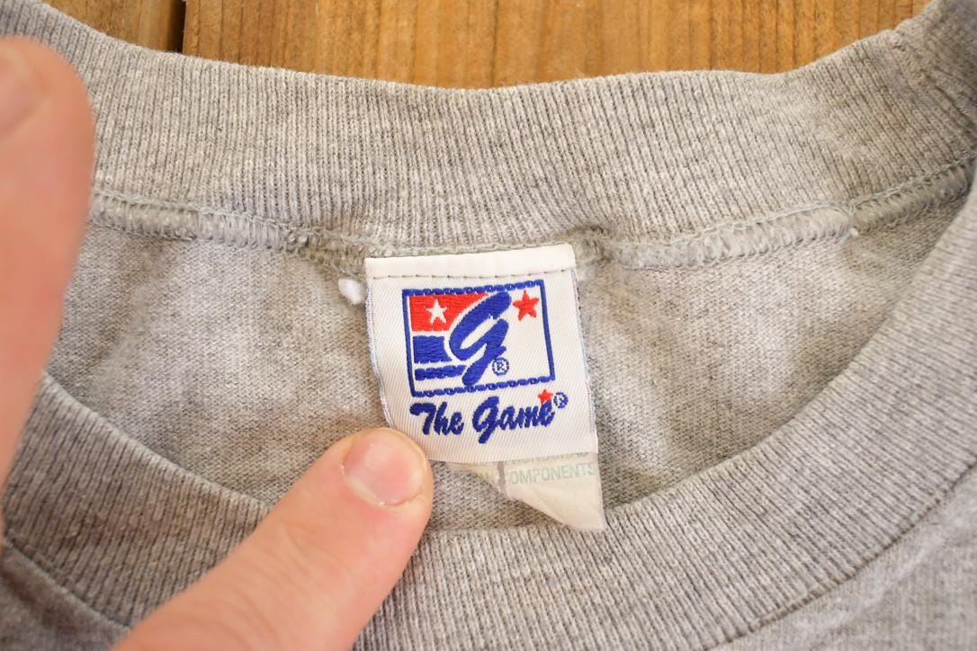 Vintage 1990s Miami Crewneck Shirt Men's L from propervintagecanada